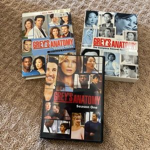 Grey’s Anatomy S1-3 DVDS